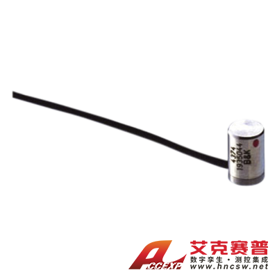 HBK 4374 型  微型壓電式電荷加度傳感器、側向連接器、整體線纜