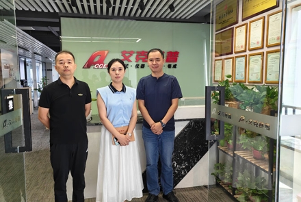 長沙市開福區(qū)人社局就業(yè)服務中心調研艾克賽普