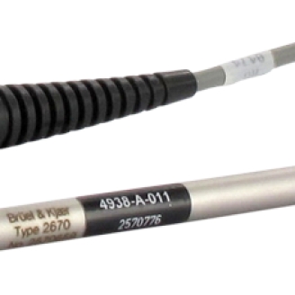 HBK 4954-A-011型  帶2670型前置放大器的?英寸自由場傳聲器，3 HZ 至 80 KHZ，預極化