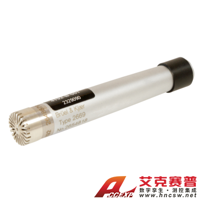HBK 4192-B-001型  帶2669-B型前置放大器的?英寸壓力場傳聲器，3 HZ 至 20 KHZ, 200 V極化