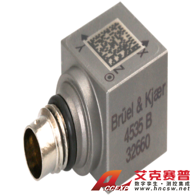HBK 4535-B型  通用型三軸CCLD加速計(jì)，TEDS傳感器，9.8 mV/g，不含電纜