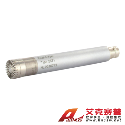 HBK 4942-A-021型  帶2699型前置放大器的?英寸擴散場傳聲器，6.3 Hz 至 16 kHz，預極化