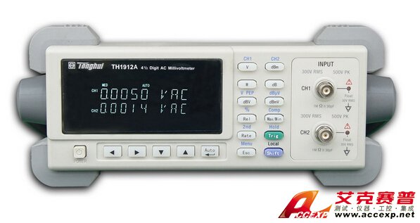 同惠 TH1912A 雙通道數字交流毫伏表 圖片