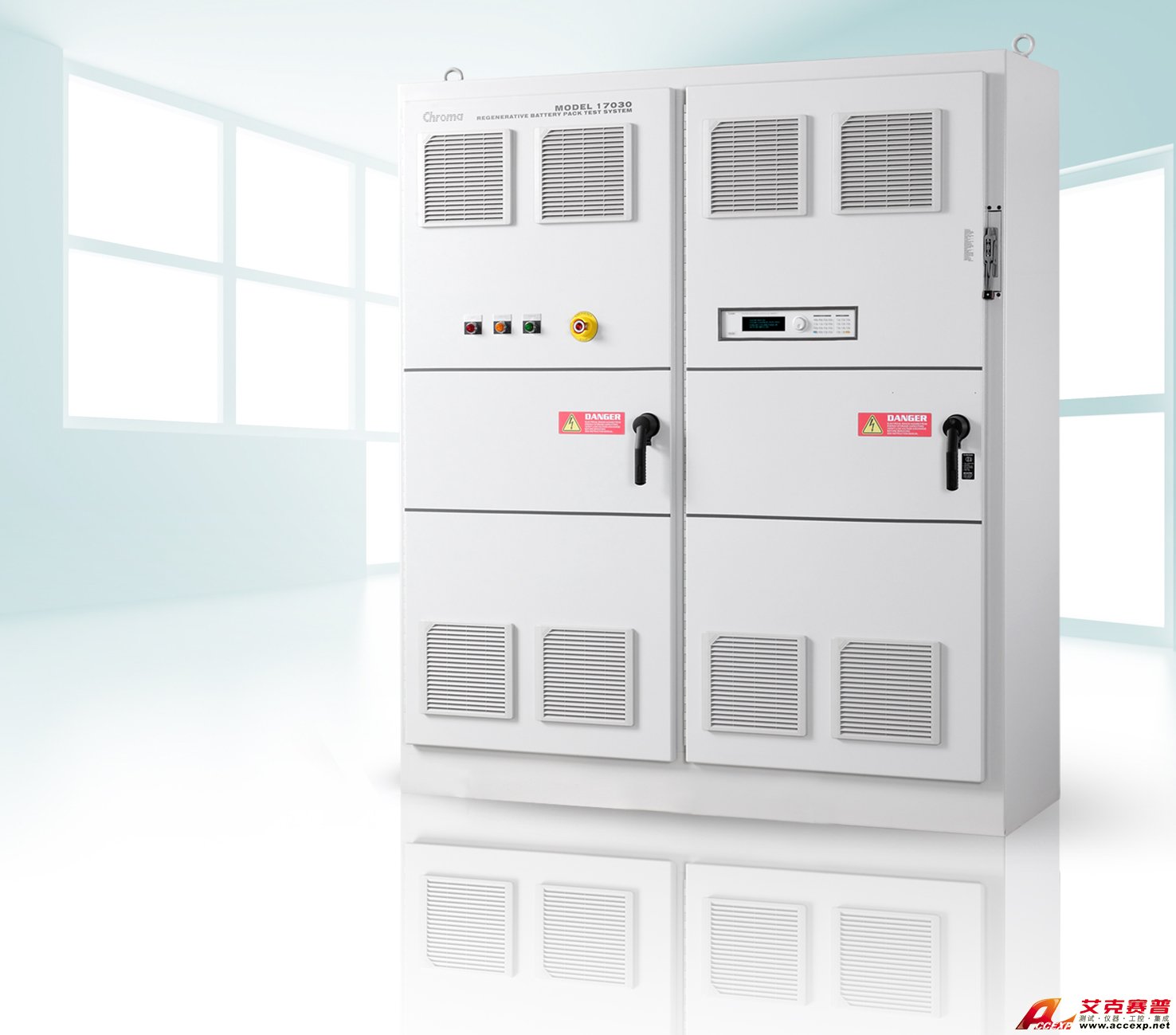 Chroma 17030能源回收式電池模塊充放電測試系統