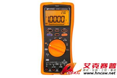 keysight是德 U1242C 手持式數字萬用表，4 位，IP67