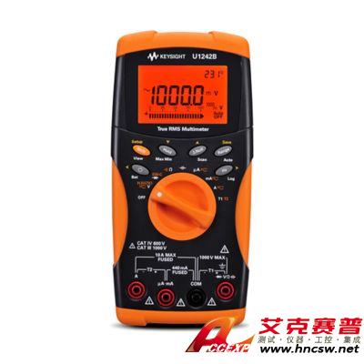 keysight是德 U1242B 手持式數字萬用表，4 位