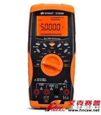keysight是德 U1252B 手持式數(shù)字萬用表，4位半